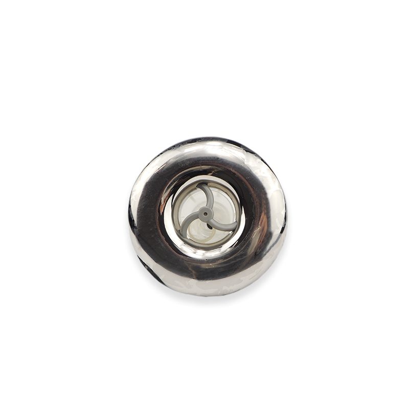 Jetmunstycke Roterande Singel Diameter 80 mm / 3" Krom/Grå