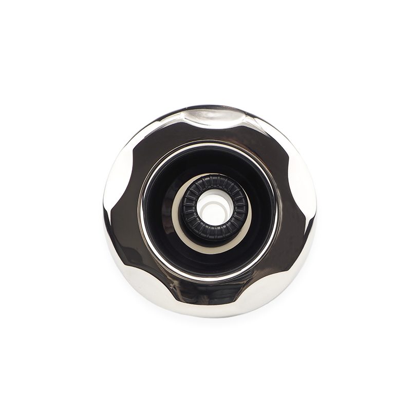 Jetmunstycke Direktverkande Diameter 89 mm / 3,5" Krom/Svart