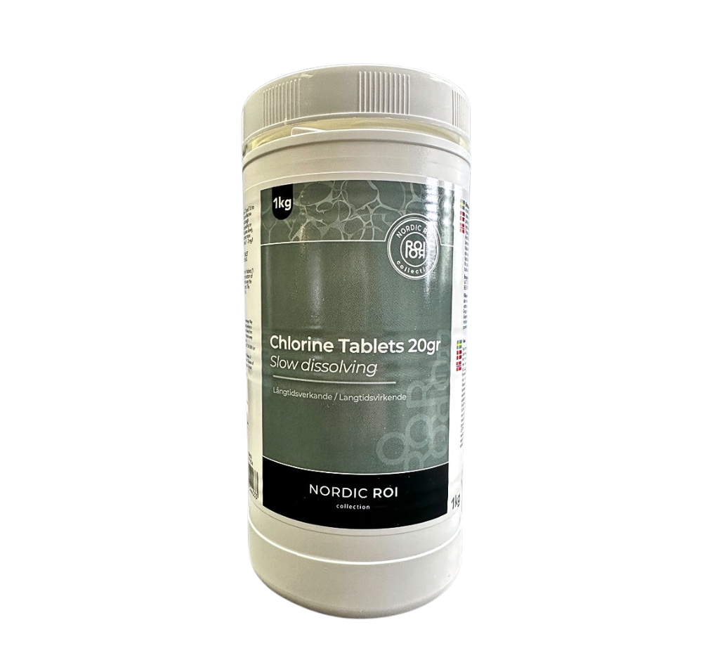 Spakem Nordic roi Spa Chlorine 20g tablets långtidsverkande 1KG