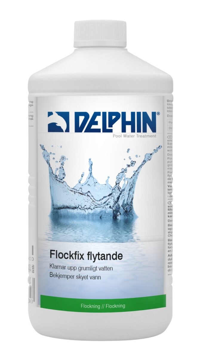 Poolkem DELPHIN Flockfix flytande 1 L