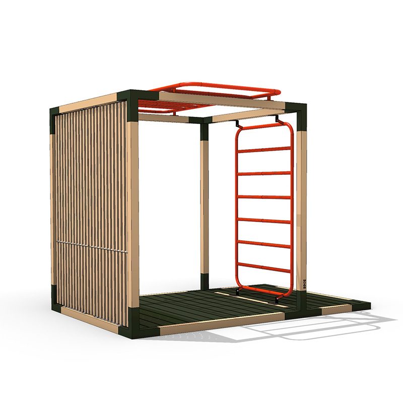 Utegym med Klätterstege