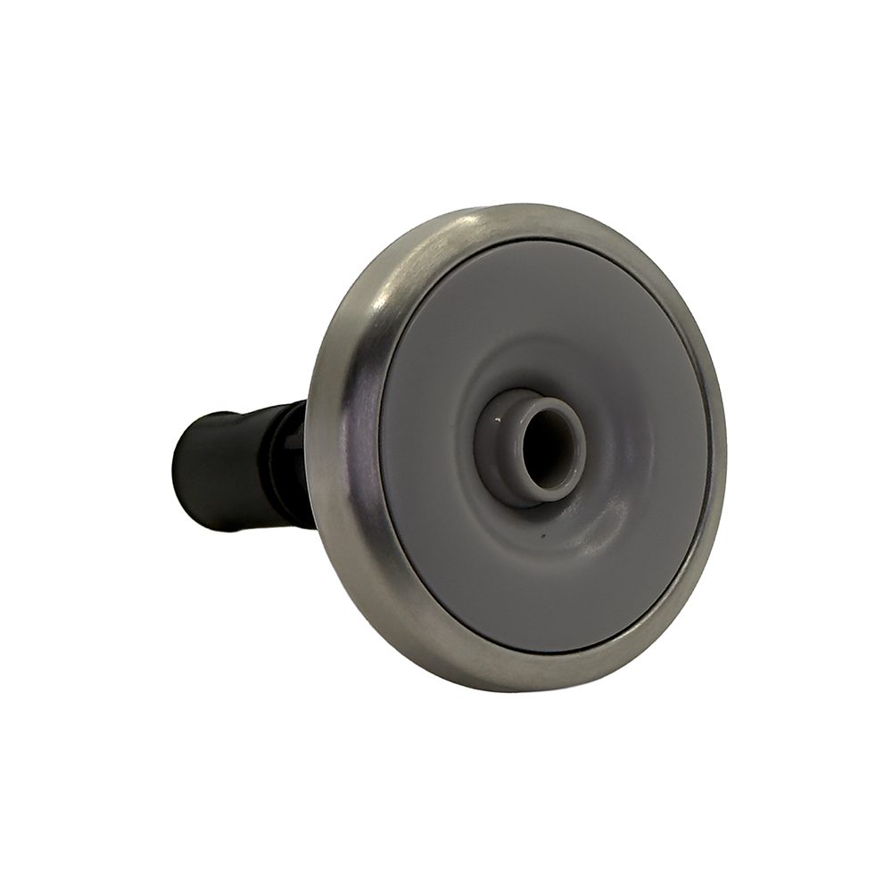 Jetmunstycke direktverkande krom/grå 50 mm