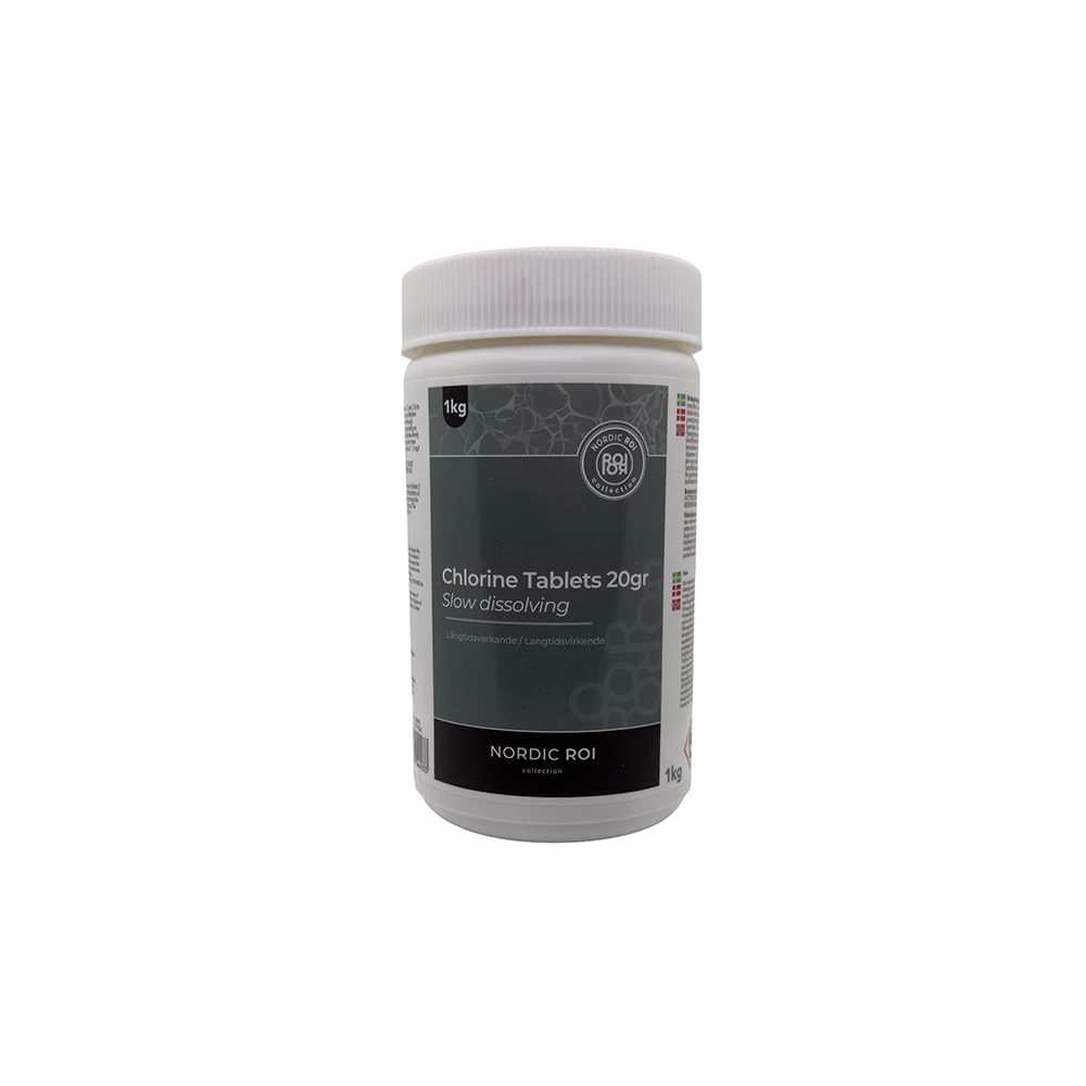 Spakem Nordic roi Spa Chlorine 20g tablets långtidsverkande 1KG