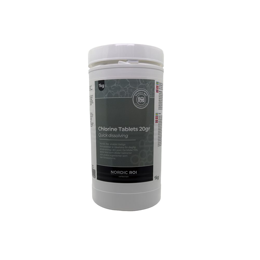Spakem Nordic roi Spa Chlorine 20g tablets snabblösliga 1KG