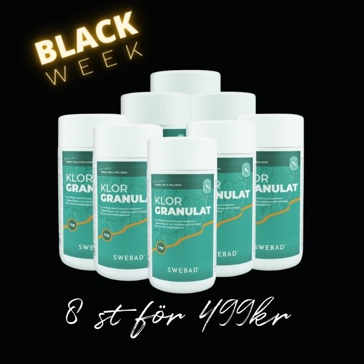 Black Weekend Paket Klor Granulat 1 kg